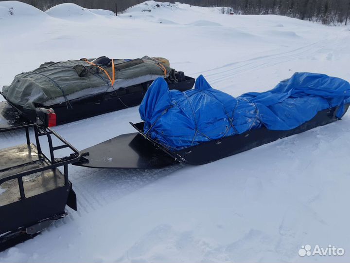 Сани для снегохода