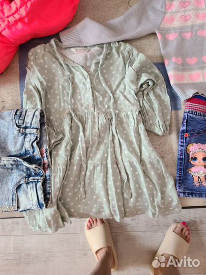 Детские вещи на девочку пакетом 98104