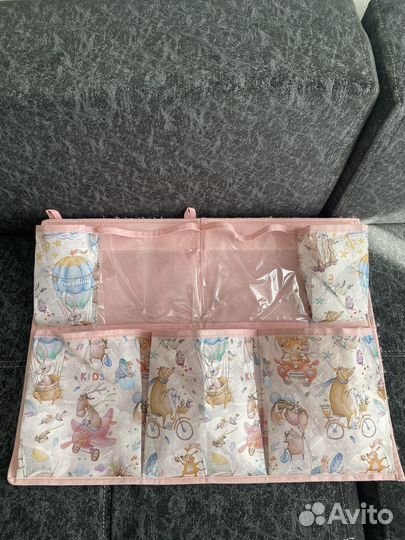 Кармашки на кроватку