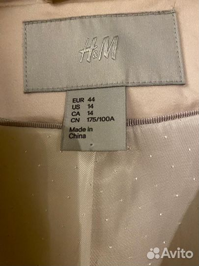 Костюм H&M пудровый цвет