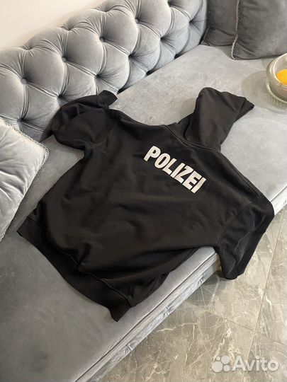 Vetements худи polizei