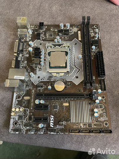Материнская плата с процессором i5