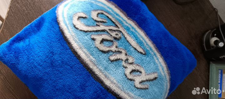 Подушка для авто. Декоративная. Ford