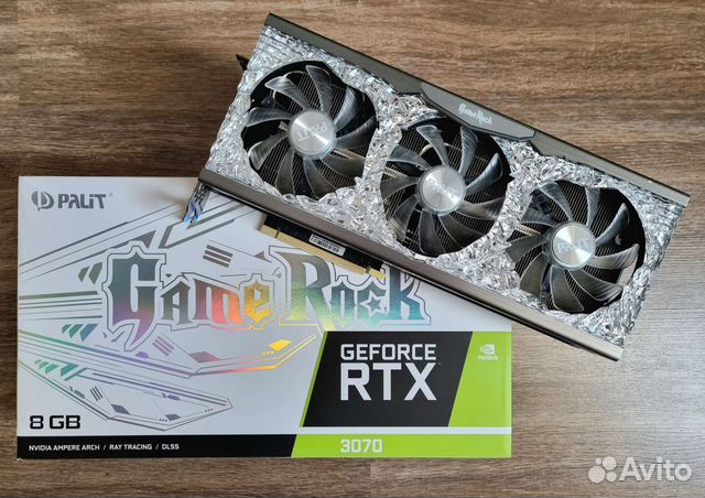Palit GameRock RTX 3070, 8Gb, идеал купить в Ростове-на-Дону ...