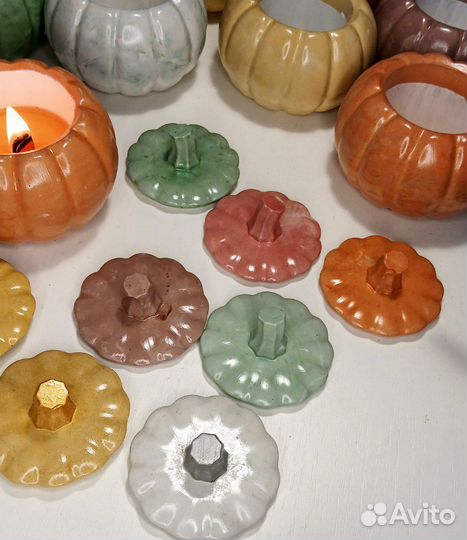 Свеча тыква