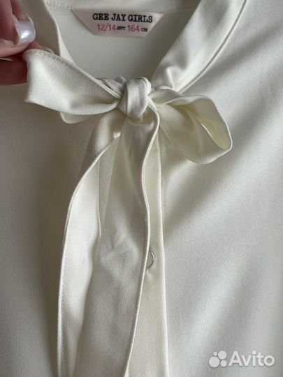Рубашка с бантом