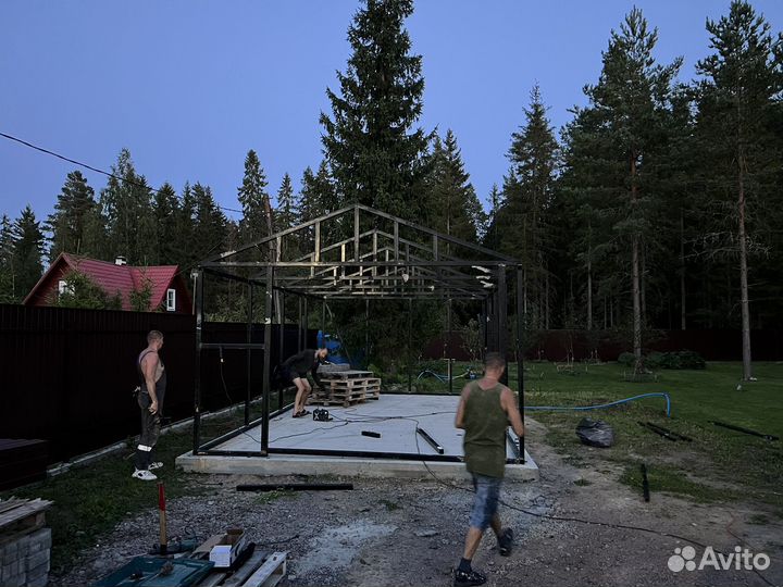 Каркас ангара