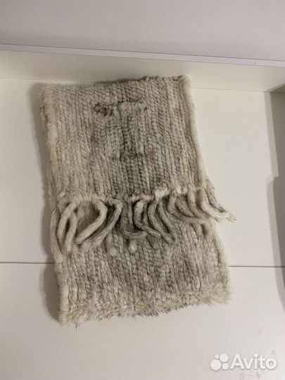 Шарф (палантин) из натурального меха норки