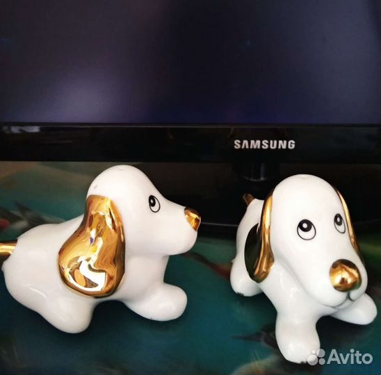Собачки с позолотой, 