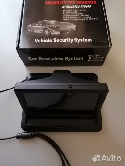 Складной автомобильный монитор 5 дюймов