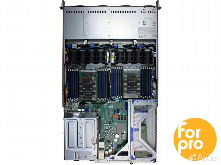 Supermicro 1U X11DPU 4LFF 2x4215Silv 256GB, 9361