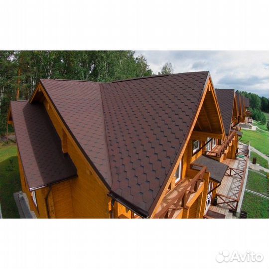 Мягкая,гибкая черепица Шинглас (Технониколь)