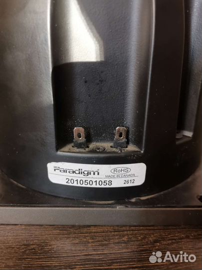 Динамик paradigm studio 100v5 и studio 20v4