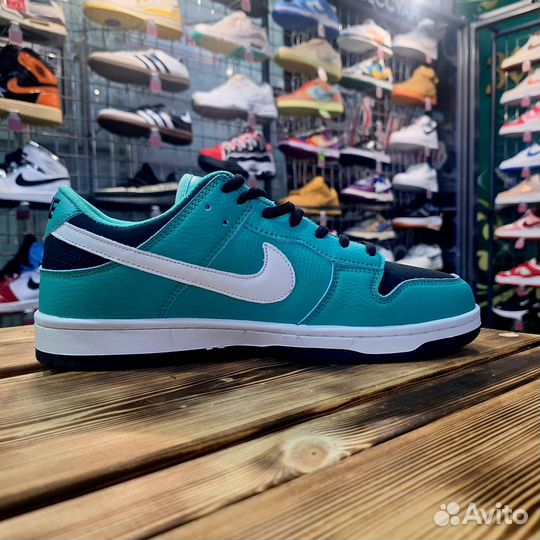 Кроссовки Nike Dunk SB NYC Blue Taxi x Tiffany