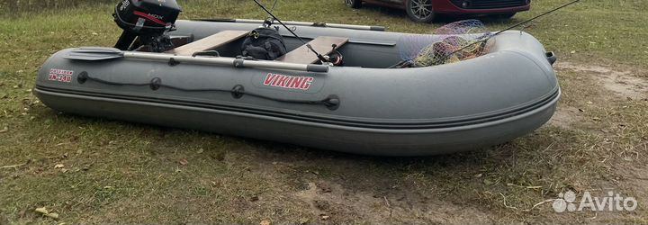 Лодка Викинг с Мотором лодочным HDX 9,8