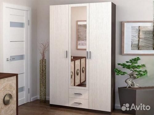 Шкаф распашной Трио-2