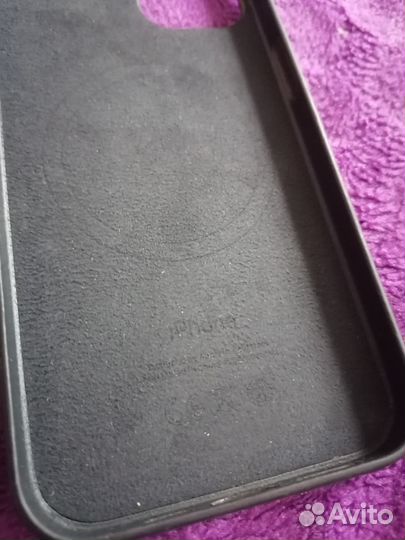 Чехол на iPhone 13 кожаный оригинал