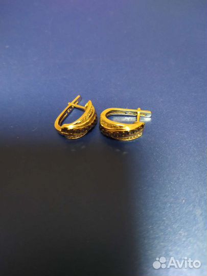 Серьги серебро