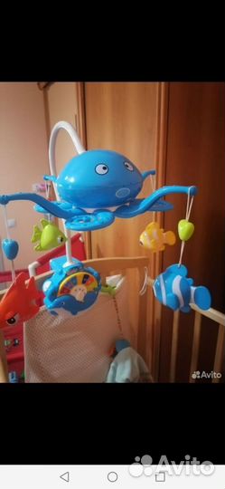 Погремушки, Музыкальный коврик, мобиль