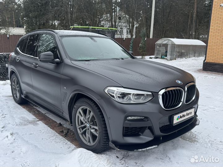 BMW X3 2.0 AT, 2020, 105 000 км