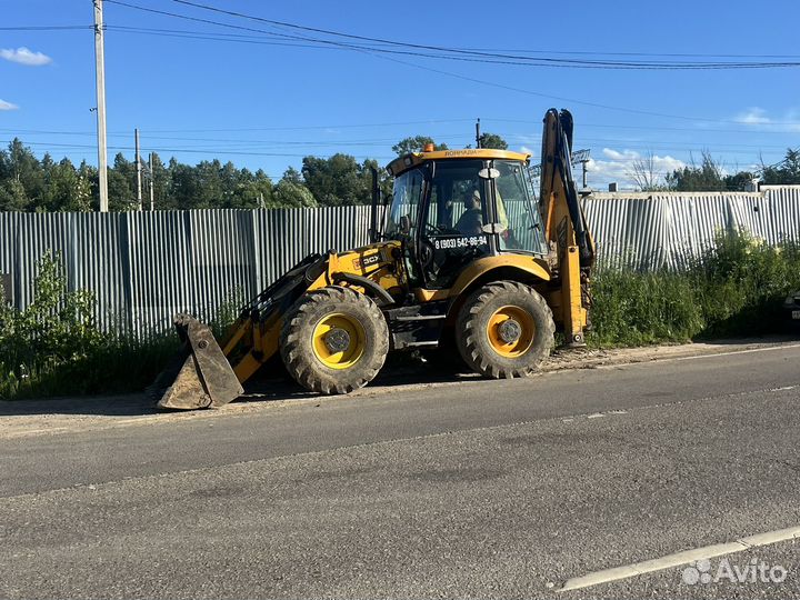 Аренда экскаватора погрузчика jcb 3cx