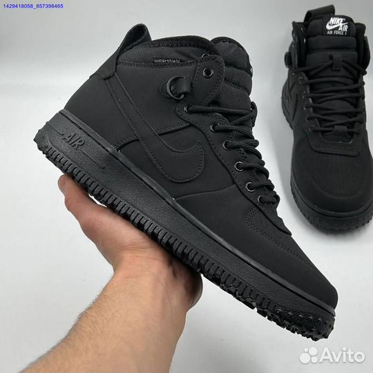 Ботинки Nike Air Force 1 Duckboot (с мехом) (Арт.44289)