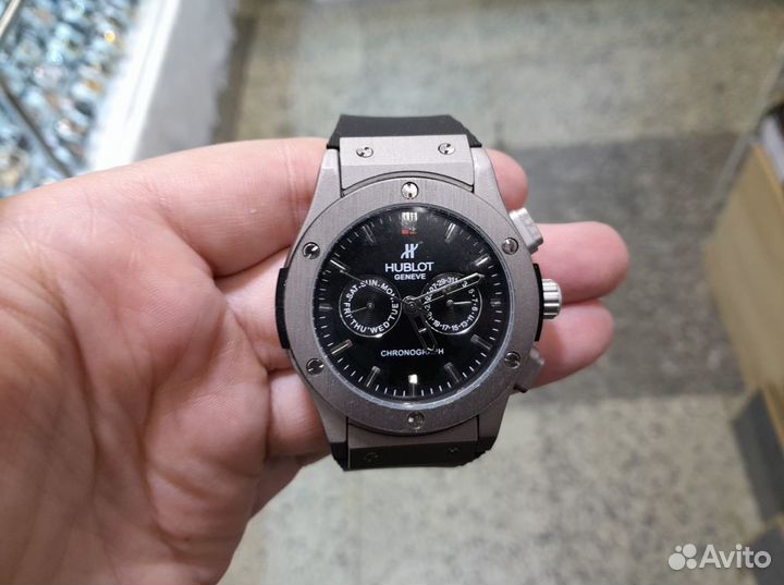 Часы мужские механические с автоподзаводом hublot