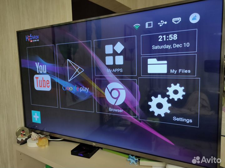 Smart tv бокс на андроиде H96Max 4/64 Gb