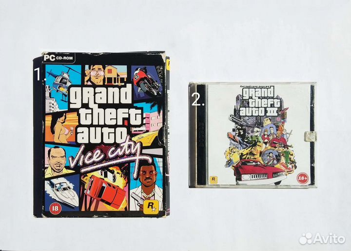 Диски GTA для PC (Б/У)