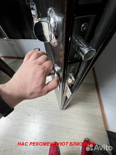 Тяжелая дверь металлическая от производителя