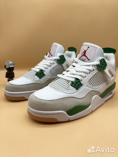 Кроссовки Nike Air Jordan 4 SB Pine Green