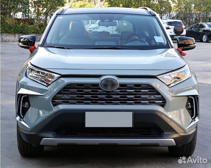 Накладки на передний бампер Toyota Rav 4 2020+