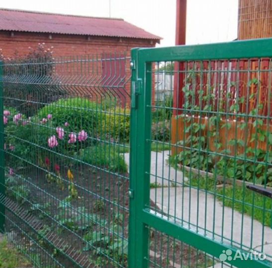Забор металлический качественно работа по договору