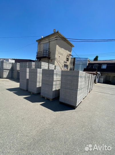 Пеплоблок М35 390х190х190