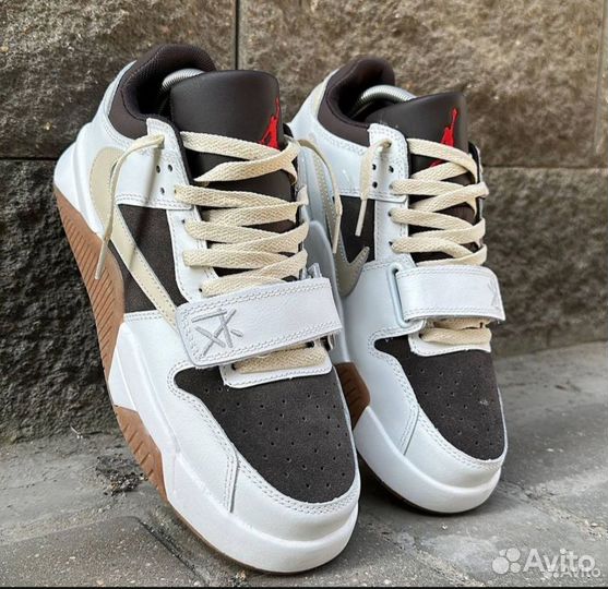 Кроссовки Travis Scott x Jordan Jumpman Jack «Sail