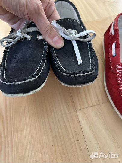 Мокасины для мальчика 28