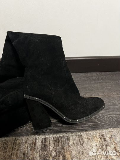 Ботильоны замша 39
