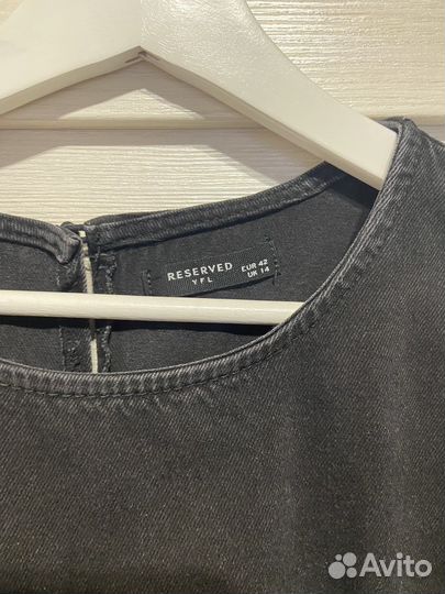 Джинсовое платье