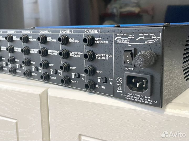 Presonus acp88 в идеале (8ch comp,limit,gate)