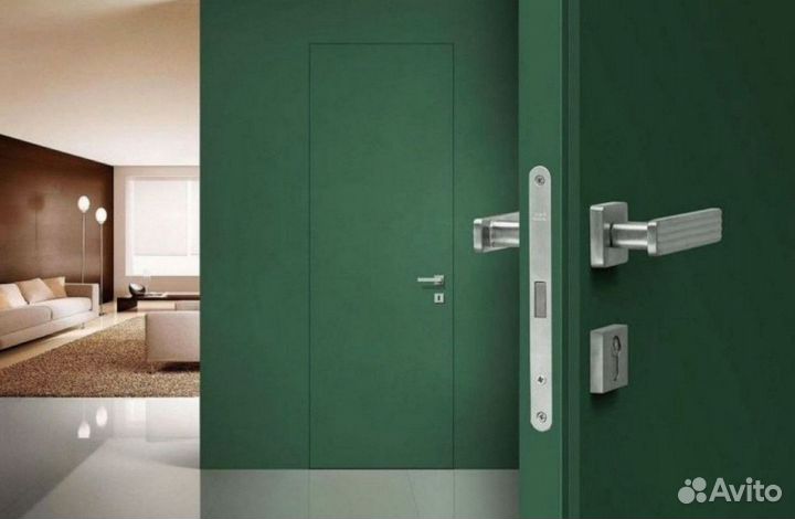 Скрытые двери межкомнатные под отделку