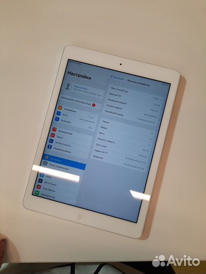 Планшет Apple iPad Air WiFi Cellular 16Gb Space Gr
