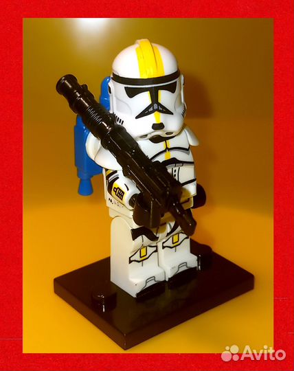 Звездные Войны Клон Космодесантник 3-2 Lego формат