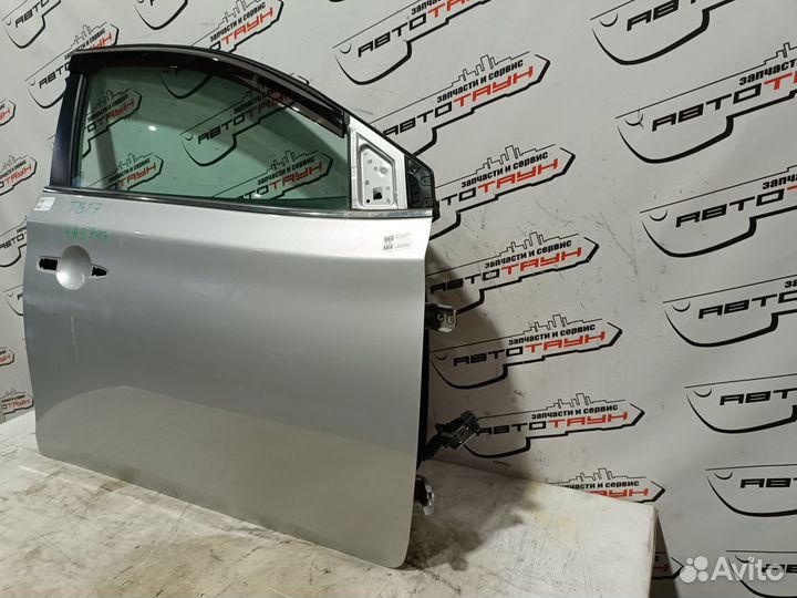 Дверь nissan sentra sylphy B17 TB17 H010M3sbmb передняя правая серебро, K23 KA8747