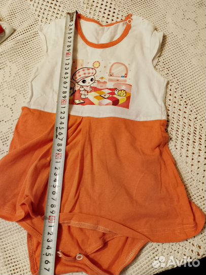 Боди для девочки, 80 размер