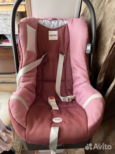 Автолюлька от 0 inglesina с базой isofix
