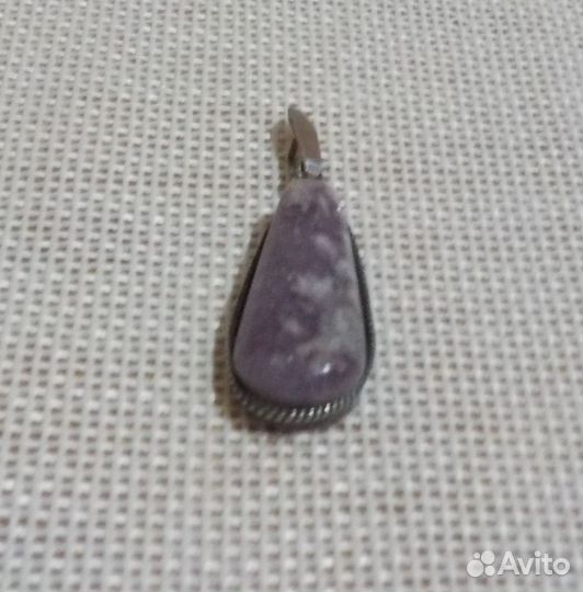 Броши и подвесы кулоны СССР винтажные чароит,Чехия