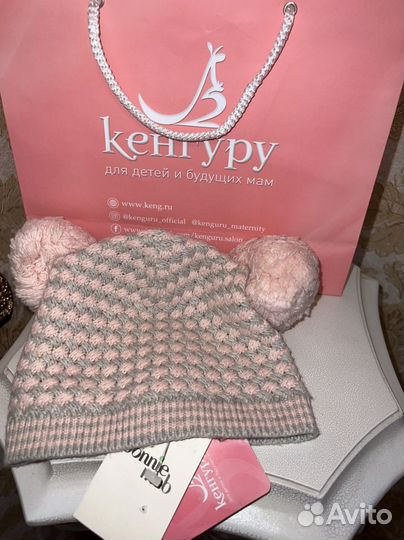 Шапка для девочки Bonnie Mob 92