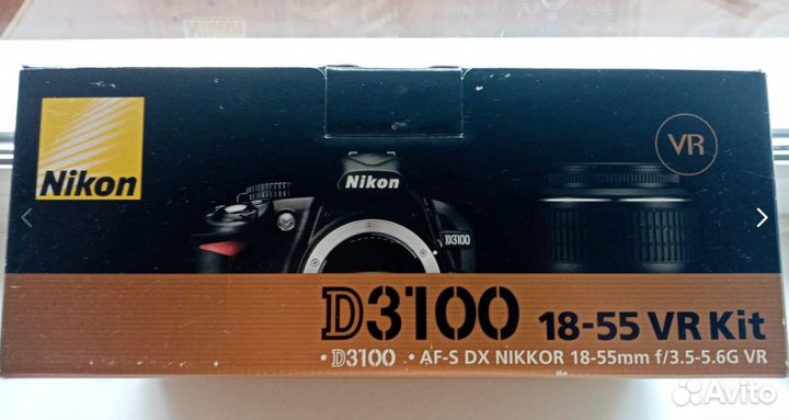 Фотоаппарат nikon d3100
