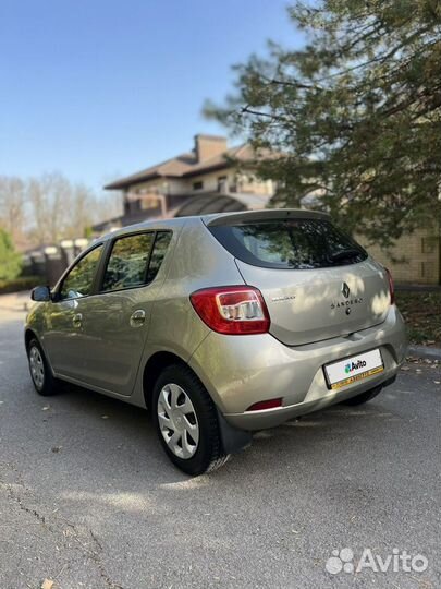 Renault Sandero 1.6 МТ, 2017, 23 000 км