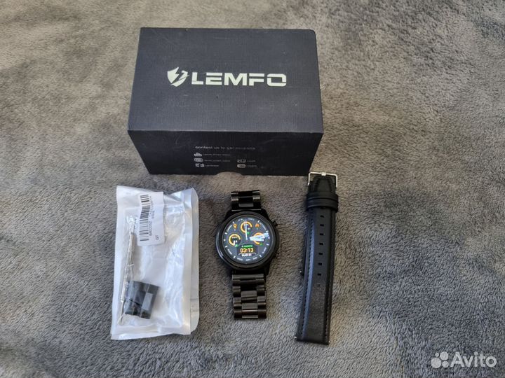Смарт часы Lemfo б/у
